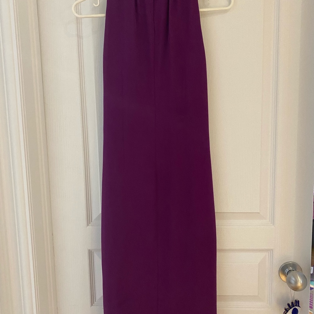 EUC Moschino Cheap And Chic dress Purple, Silk sz8 - Picture 4 of 15
